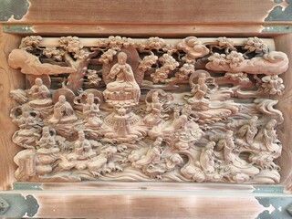 carved wood carving