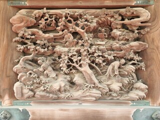 carved wood carving