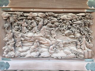 carved wood carving