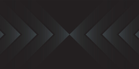 Abstract gray arrow shadow direction. abstract on black background futuristic modern design. up down arrow direction, Vector © Pandawa