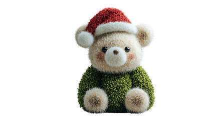 christmas teddy bear