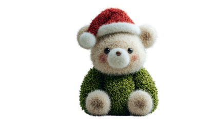 christmas teddy bear