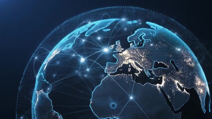 Exploring connections across North America in a digital world