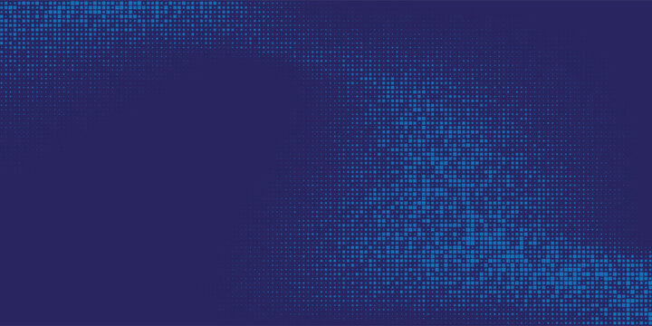 Digital square Grunge halftone grit background. White and black sand noise wallpaper. Retro dots design