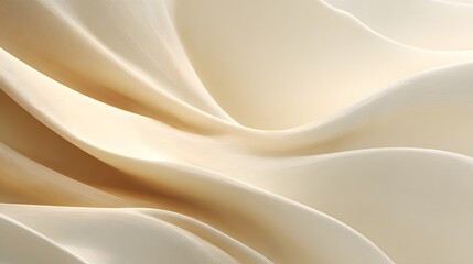 Obraz premium abstract background with smooth lines in beige and luxury golden colors for design with copy space