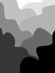 black and white background