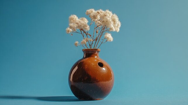 Minimalist Dried Flower Vase