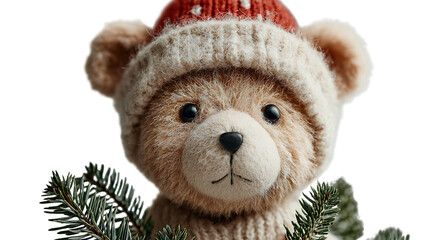 christmas teddy bear