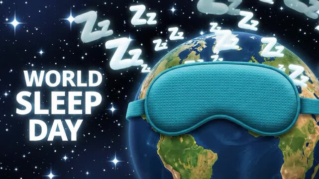 World sleep day celebrated annually to raise awareness of sleep importance