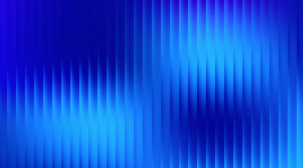Abstract blue gradient background with vertical stripes modern art