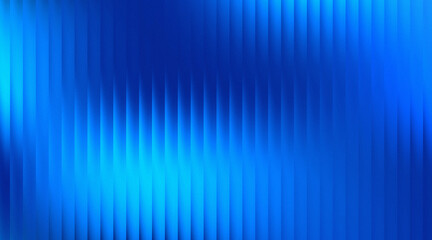 Abstract blue background with illuminated vertical gradient lines