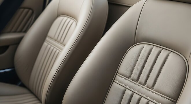 Experience the Luxury: Premium Leather Car Seats for Unforgettable Journeys and Automotive Advertising Campaigns. Drive in Style and Comfort.