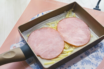 ラップサンド作り