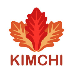 Kimchi logo vector. Design letter icon