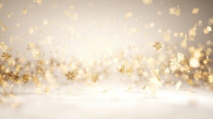 雪の結晶が美しい背景素材