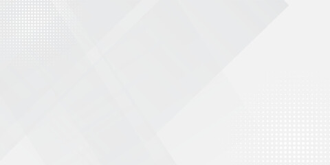 Modern white background with diagonal lines and dot textures design