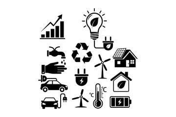 ECO friendly energy silhouette pack