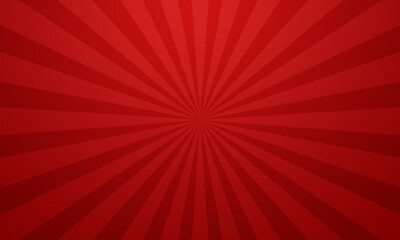Vibrant red sunburst background with radial lines and subtle texture for dynamic design