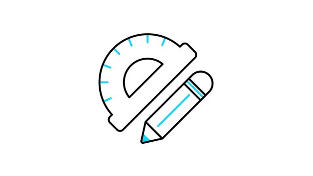 Protactor animated icon video