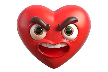 Fototapeta premium heart with a smile