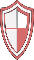 Vector shield icon. Security vector icon collection. Protection logo, shield. Сryptocurrency protection sign. Reliability wallet. Crypto currency security button.protection flat icon