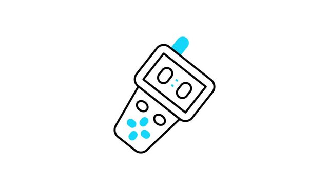 Multimeter animated icon video