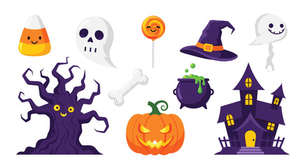 Halloween Decorations: Spooky House Pumpkin and More.