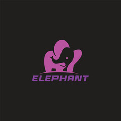 vector illustration of an elephant