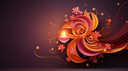 a colorful flower design on a black backgroundMajestic Mandala With Golden Petals And Bold Colorscolorful paper flowers on a black background


