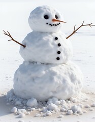 Png snow man snowman winter white snowman christmas  holiday decoration winter season cute snow