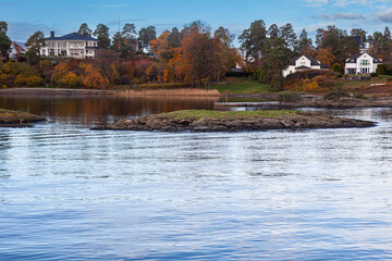 Multiple residential buildings at the Oslofjord,Oslo, South Norway, Norway, Scandinavia, Europe