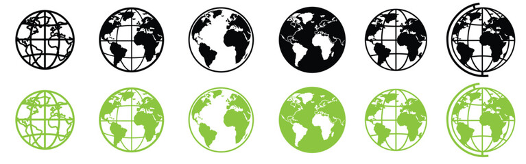 World icon sets vector collection, global international communication graphic, isolated travel geography symbol variety, business unity sign pack, diverse culture element, technology network