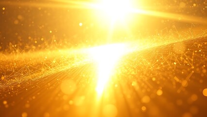 updraft. Thin metal sheets lifted by celestial golden photonic winds in space. product launch decks, UI/UX mockups, designed for product launches and innovation pitches, used by teachers.