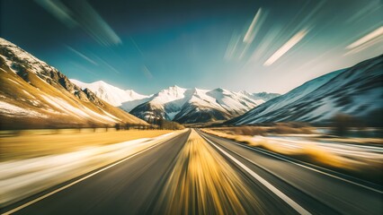 snow covered mountains under clear blue sky cris for web and graphic design