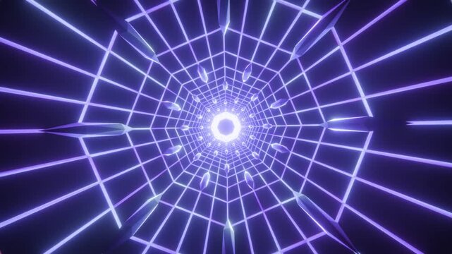 abstract blue background with rays