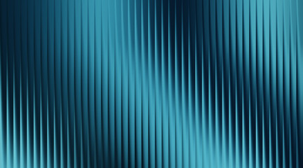 Cool Teal and Aqua Vertical Ribbed Abstract Background with Subtle Wave Pattern blue