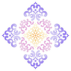 snowflake on a white background