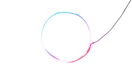 Colorful soap bubble floating in the air isolated on transparent background, a delicate and iridescent sphere reflecting light and creating a mesmerizing effect png