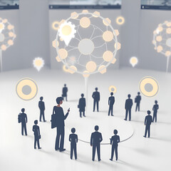 People Social Networking and Domain Concepts