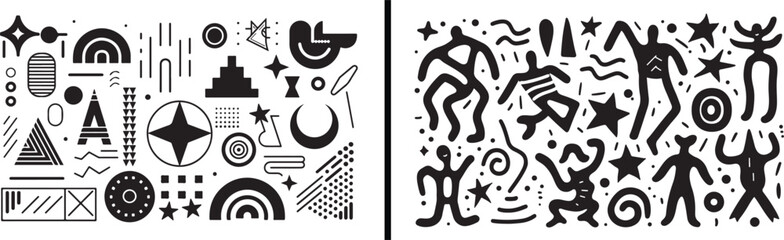 mystic moon and stars design, celestial illustration vector, cosmic pattern artwork, night sky symbol drawing, moon and star graphic, abstract spiritual design, mystical astronomy artwork, creative dr