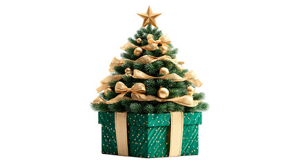 christmas tree like a gift