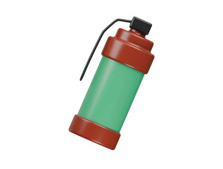 stink bomb icon 3d illustration render