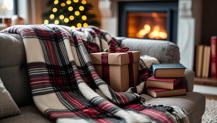 Secret Santa Gift Under Blanket