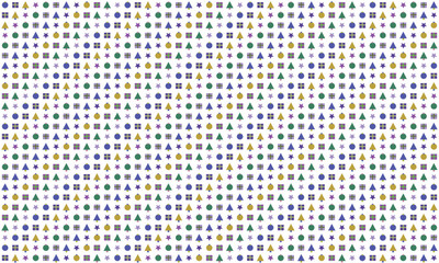 Christmas doodle icons seamless pattern festive holiday design