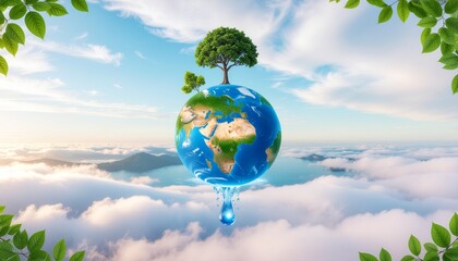 green planet earth