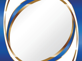 高級感のあるラインとグラデーションの背景　ホワイト＆ブルー