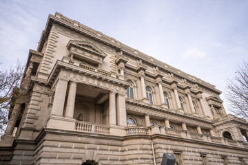 detail of the facade