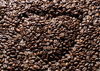 coffee beans texture