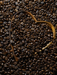 coffee beans texture