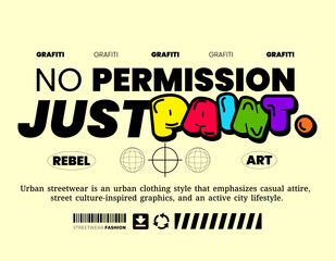 Streetwear Fashion, Urban Style Designs, Graffiti Text Slogans, and Textured Patterns. For T-Shirt, Jacket, and Sweater Screen Printing Designs.